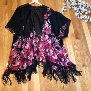 Mix It Floral Kimono